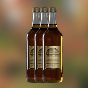 Maple Syrup - 3 litres in glass bottles